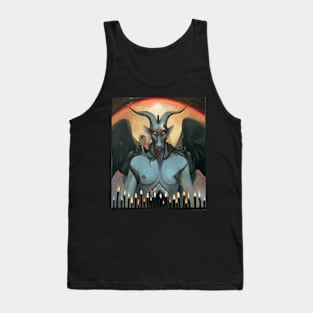 Satan of Black Candles Tank Top